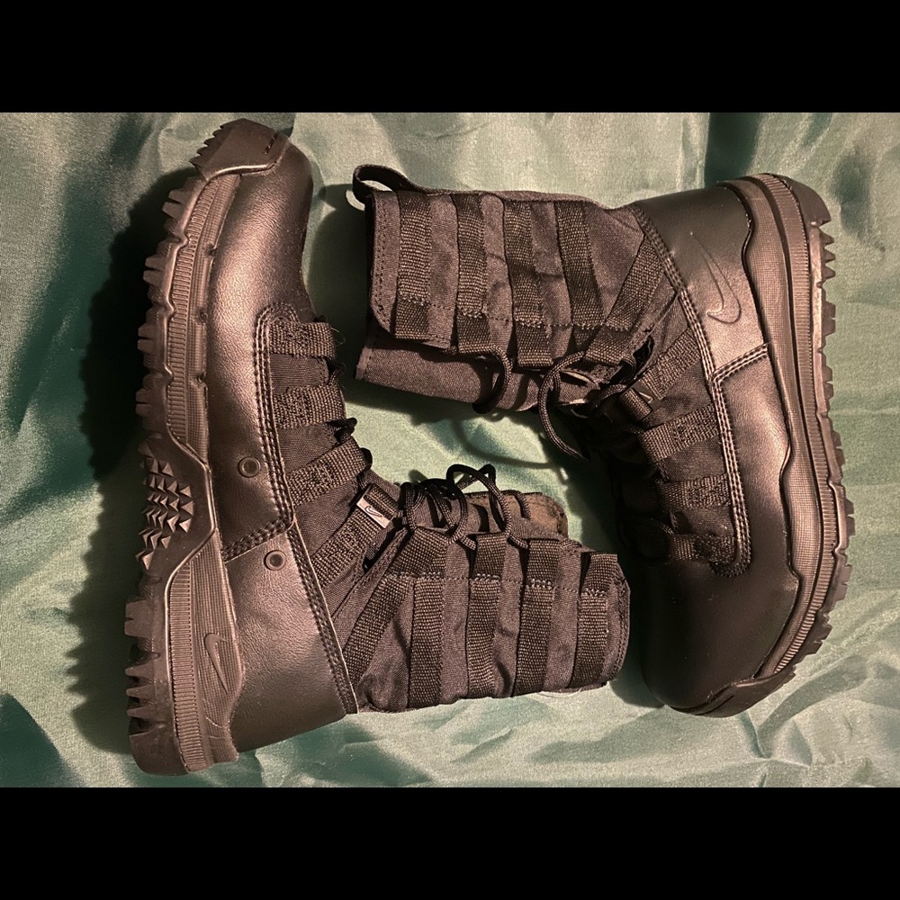 NIKE Black Combat Boots